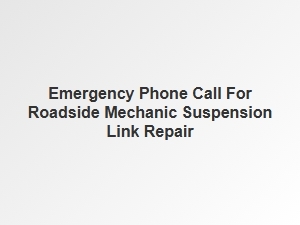 Urgent Call for Suspension Link Repair